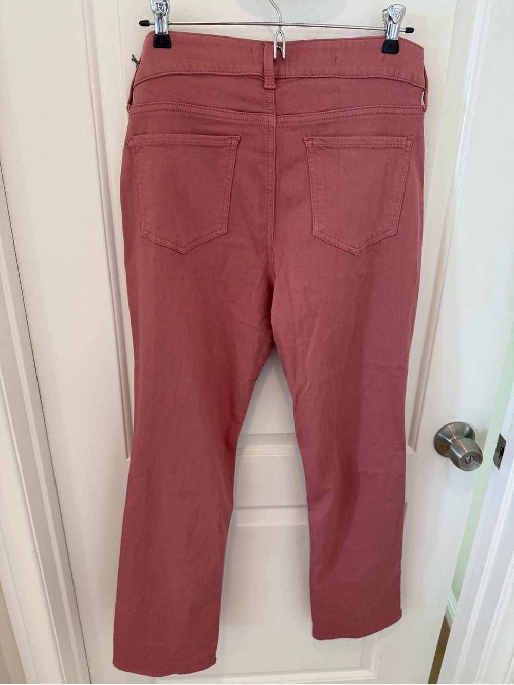 NYDJ Straight Leg Jeans in Dusty Rose - Picture 2 of 8